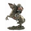 11.38" Napoleon Crossing The St. Bernard Pass Cold Cast Bronze Statue