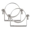 4-1/4inch Rigid Split Ring Hanger,304 Stainless Steel B Vent Wall