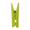 Pegs Pack of 12 Approx. 3.5 cm Wood Apple Green