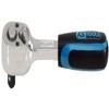 KS Tools 918.151 CHROME+ Reversible Ratchet, 1/4-Inch, 110mm