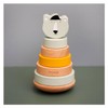 Trixie Stacking Tower with Wooden Rings Mr. Polar Bear Mint