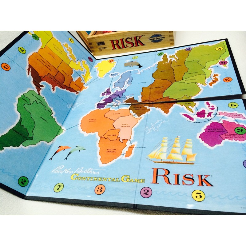 Hasbro Gaming Risk Nostalgia
