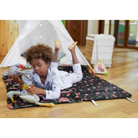 Maison d' Hermine Nap Mat with Reusable Pillow and Blanket for Toddlers Kids Boys Girls Preschool Daycare Kindergarten Washable Nap mats Sleeping Cotton Outer Fabric Napmat (Fire Fighter)