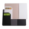 cdhgsh 1Set PU Leather Luggage Tag Bride Groom Passport Case