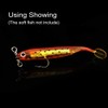 Unclesport 50 Pieces SpinShot Drop Shot Hook Swivel Fishing Hooks