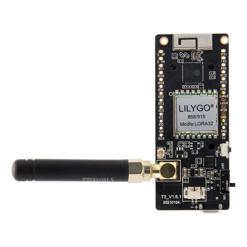 LILYGO LoRa32 915Mhz ESP32 Development Board OLED 0.96 Inch SD