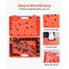 VEVOR 3/4 in Drive Impact Socket Set, 21 Pieces SAE