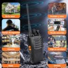 Radios de Comunicación Inalámbricos,Walkie-Talkies Inalámbricos 16 Canales,Walkie-Talkies con Micrófono,Intercomunicador Profesional