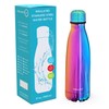 CHILLOUT LIFE Stainless Steel Water Bottle: 17oz Double Wall Insulated