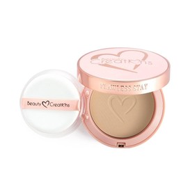 Beauty Creations Flawless Stay – Polvo Compacto (FSP2.0) Cobertura Media a Completa Acabado Aterciopelado Libre de Aceites y Cruelty-Free