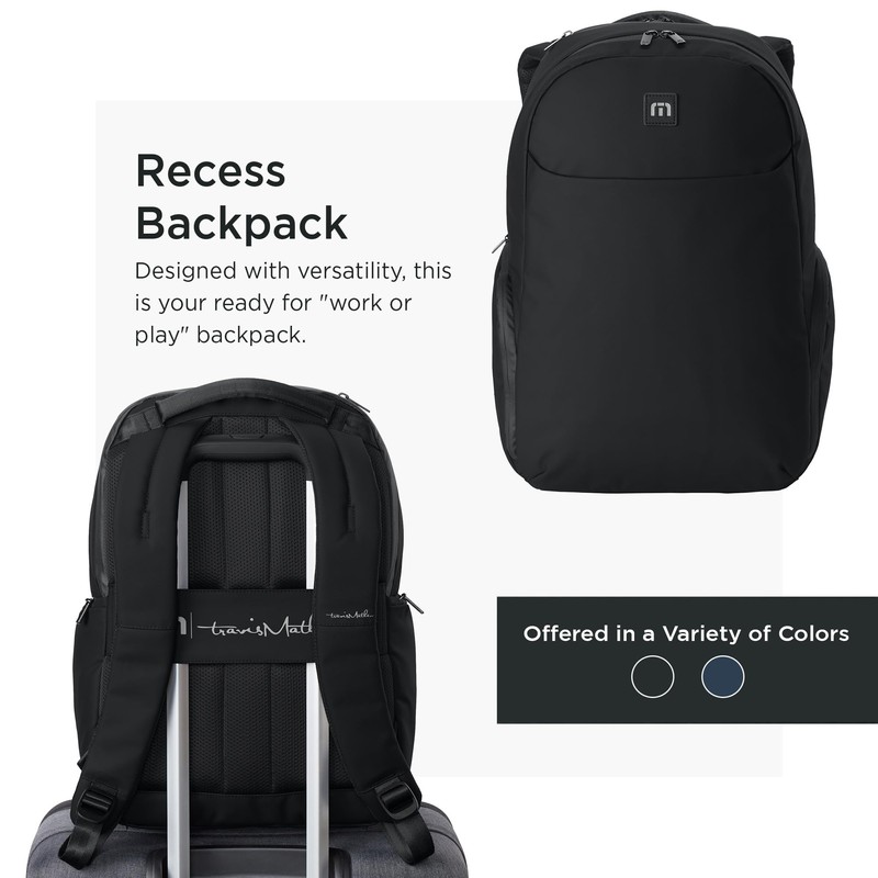 TravisMathew Recess Backpack TMB109, Black