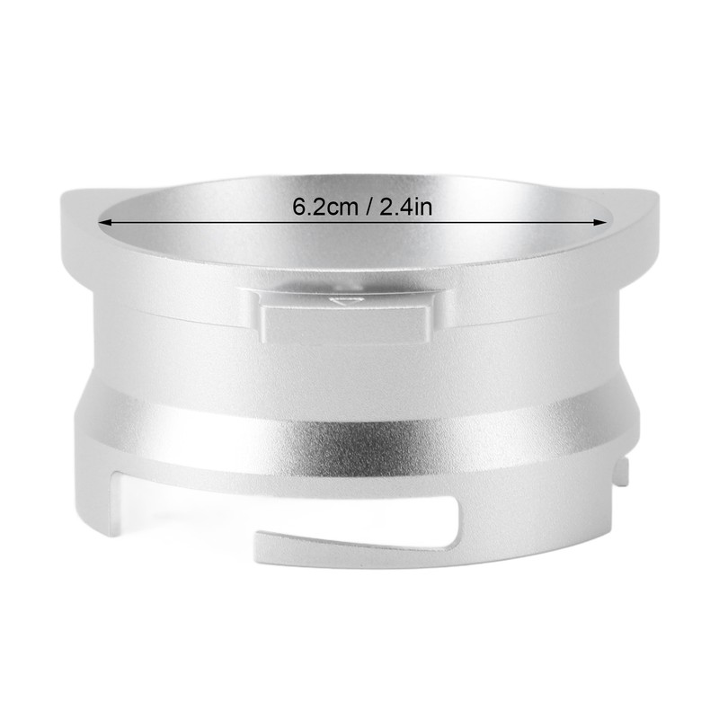 Dosing Funnel Aluminium Alloy Splash Proof Rotatable Coffee Dosing Ring
