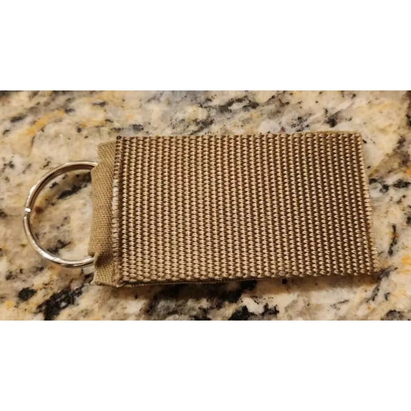 U.S. Navy Seabee Combat Warfare Pin Key Chain/ Bag Tag