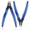 2 Pack Micro Wire Cutters, 5 Inches Flush Cutters Pliers,