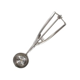 Fackelmann, Cuillère à, portionneuse pour glace et 45979, ice cream scoop for ice cream and sorbet, stainless steel, silver, 22.5 x 5 cm, grey