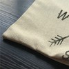 Smooffly 12x20 Inches Pillow Cover Rustic Farmhouse Decor Arrows Pillowcases