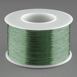 Magnet Wire 28 Gauge Enameled Copper 1000 Feet Coil Winding Solderable Green