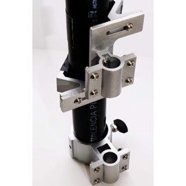 Aluminum Flag and Wind Sock Pole Mount for RV LADDERS - Adjustable