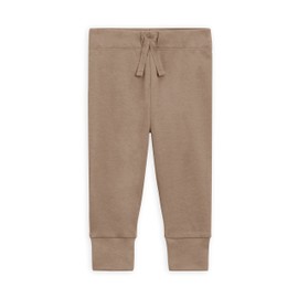 Colored Organics - Cruz Joggers Organic Cotton Baby Pants - Kids & Baby Clothes - Truffle - 18-24M