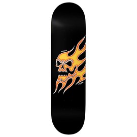 Baker Skateboard Deck Tyson Peterson Flame 8.0"" x 31.5"", Black