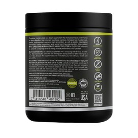 M+S Micronized Creatine Monohydrate + Electrolytes – Fast Absorption, Hydration & Muscle Recovery – Sugar-Free – Lemon Lime Flavor, 60 Servings