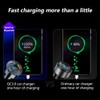 KIFIDAN 66W Fast USB Car Charger Fast Charge with Voltmeter