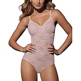 Bali Lace N Smooth BodyBriefer (8L10) Rosewood, 34DD