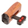 Universal Side Wooden Handle Grip Natural Adjustable Brazilian Wood Side