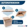 Shipping Box Small Pack of 100 | Parcel with Automatic