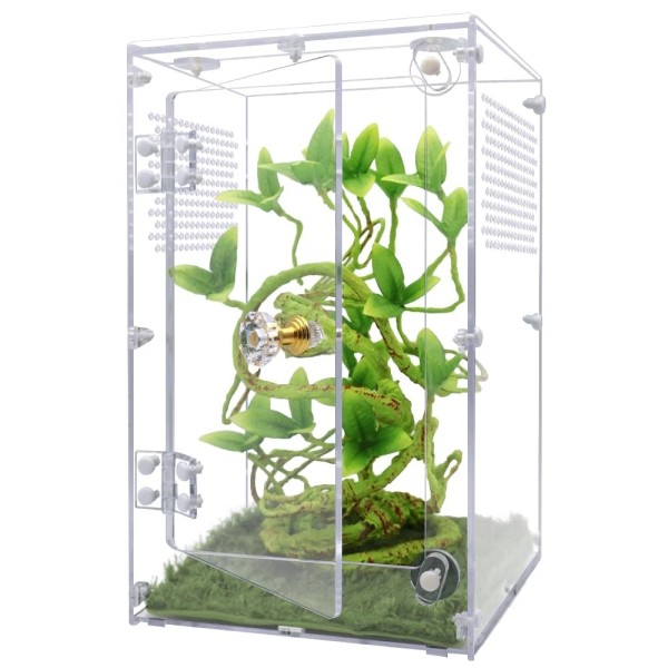 Oialonne Large Jumping Spider Enclosure Tarantula Enclosure with Front Opening