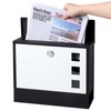 Locking Mailbox Wall Mounted Vertical– Jssmst mailboxes with Key Lock
