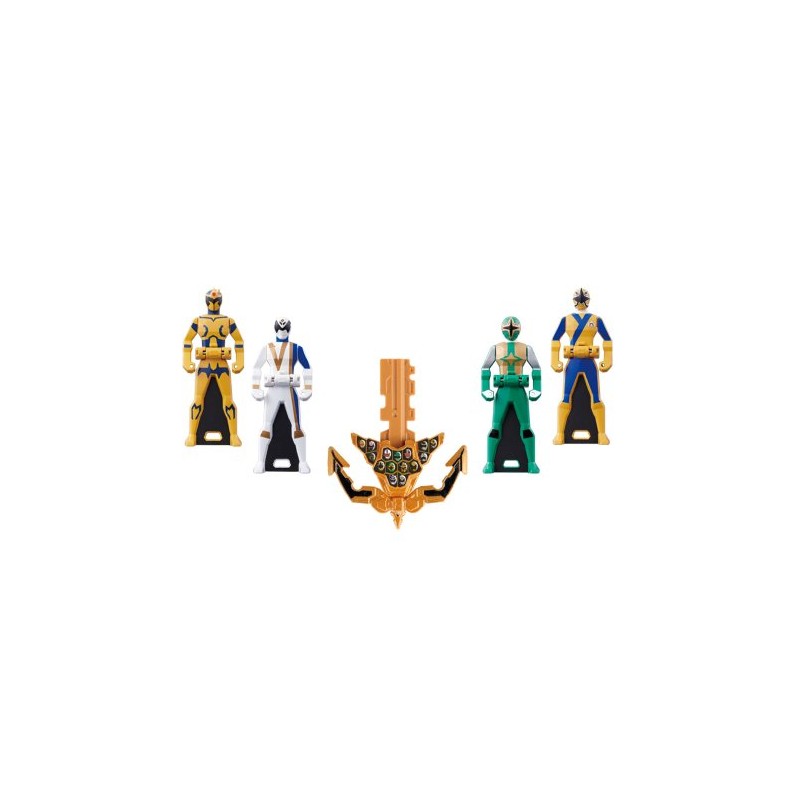Pirate Sentai Gokaiger Ranger Key Series Ranger Key Set 05
