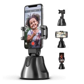 Vysn VSN-SMRTHLD-BLK SmartHold 360 Rotation Smart AI Gimbal Live Video Record and Object Motion Tracking - Black