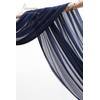 Floroom Wedding Arch Draping Fabric 2 Panels 20Ft Navy Blue