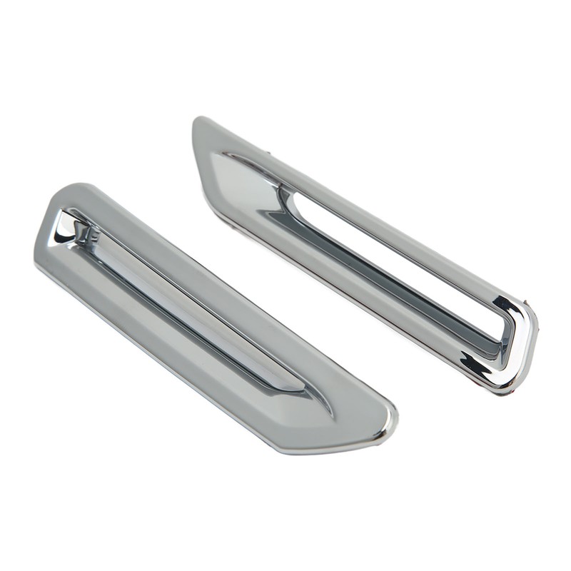 2 Pair Radiator Slot Vent Trim Electroplated Ventilation Decorative Trim