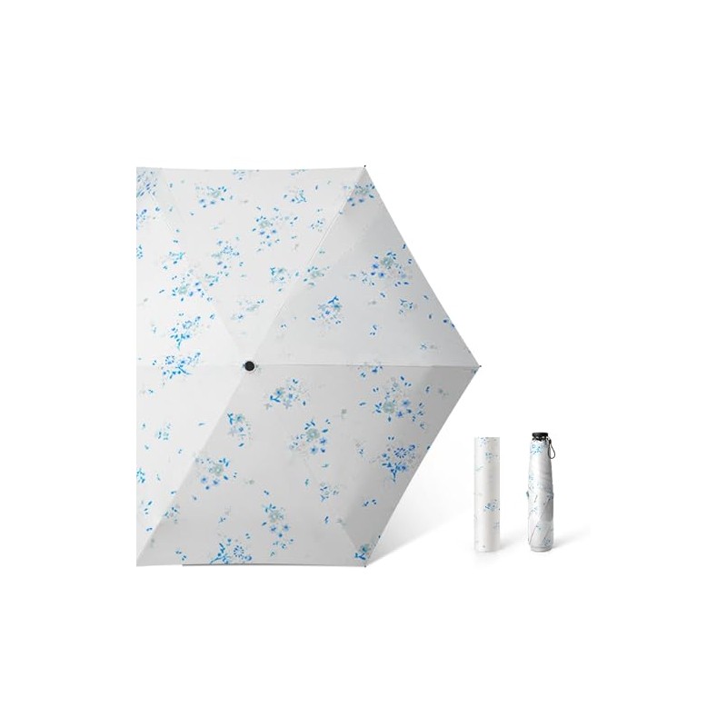 日傘 超軽量 折りたたみ UVカット 紫外線遮断 晴雨兼用 折り畳み日傘 ワンタッチ自動開閉 UPF50+ 日焼け防止