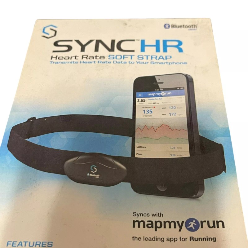 Sportline SYNC HR Bluetooth Heart Rate Monitor Soft Strap