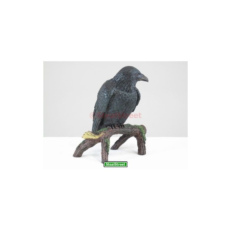 Raven - Collectible Figurine Statue Sculpture Figure Crow Bird Model