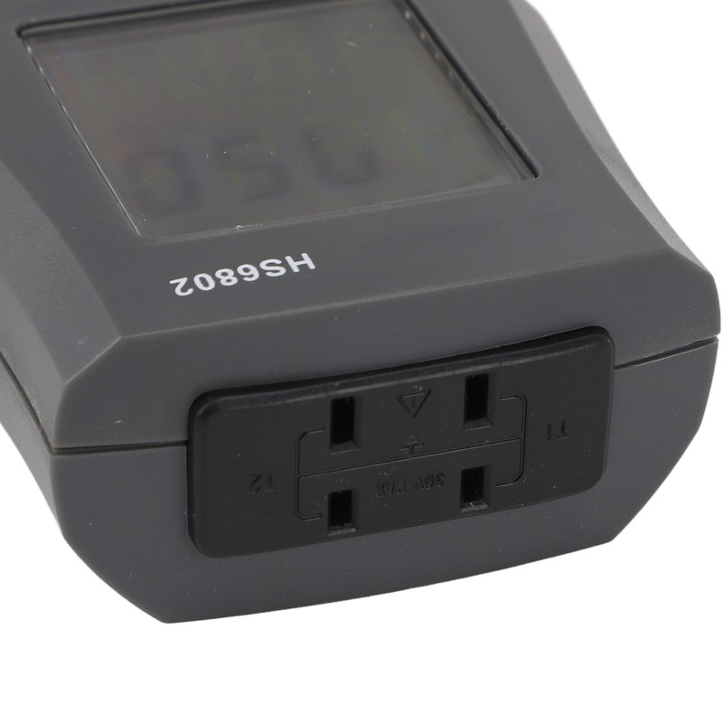 HS6802 Dual Channel Digital Thermometer Handheld High Accuracy LCD Display