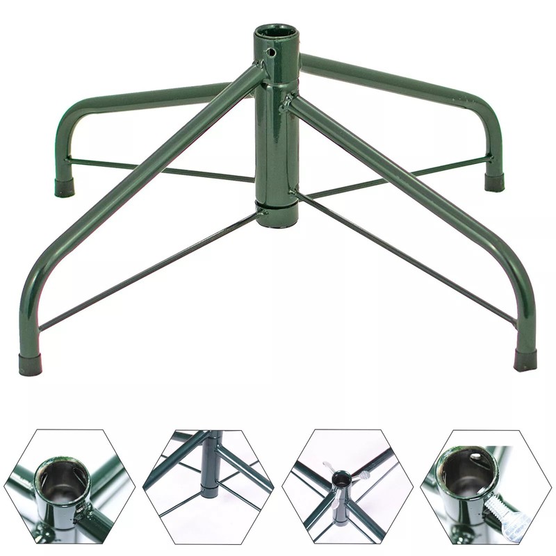 Zhiyu Folding Christmas Tree Stand for 4-8 Ft Artificial Trees,