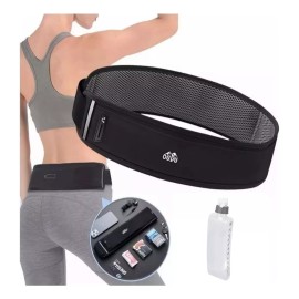 MIZETLI Cangurera Deportiva Con Cinturón Elástico Para Correr Gym