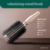 EcoTools Volumizing Round Hairbrush, Achieve Full Blow Out, Heat Resistant