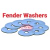 Unbranded/Generic (12) 1/4" x1" Fender Washers Steel Zinc Plated