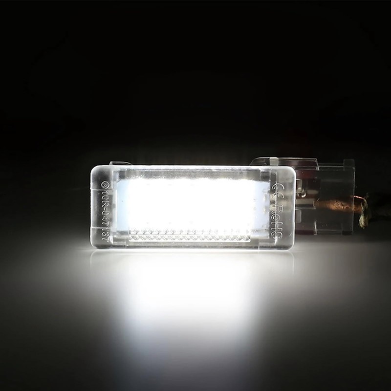 csslyzl LED Footwell Under Door Glove Box Interior Trunk Lights