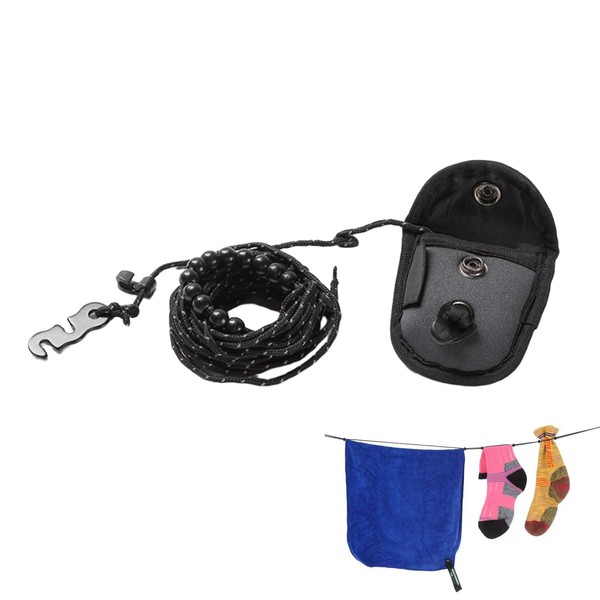 KMYZQDV Compact Travel Clothesline for Drying Laundry in Hotel Room