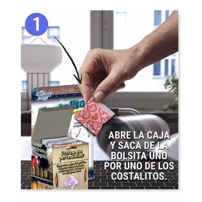 SAQUITOS Absorbe Humedad 11 Saquitos 15 Grs C/u Cajon Closet