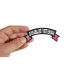 Disabled Veteran Patch With US Flags - By Ivamis Trading