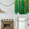 St. Patrick's Day Garland, Lucky Four Leaf Clover Banner with