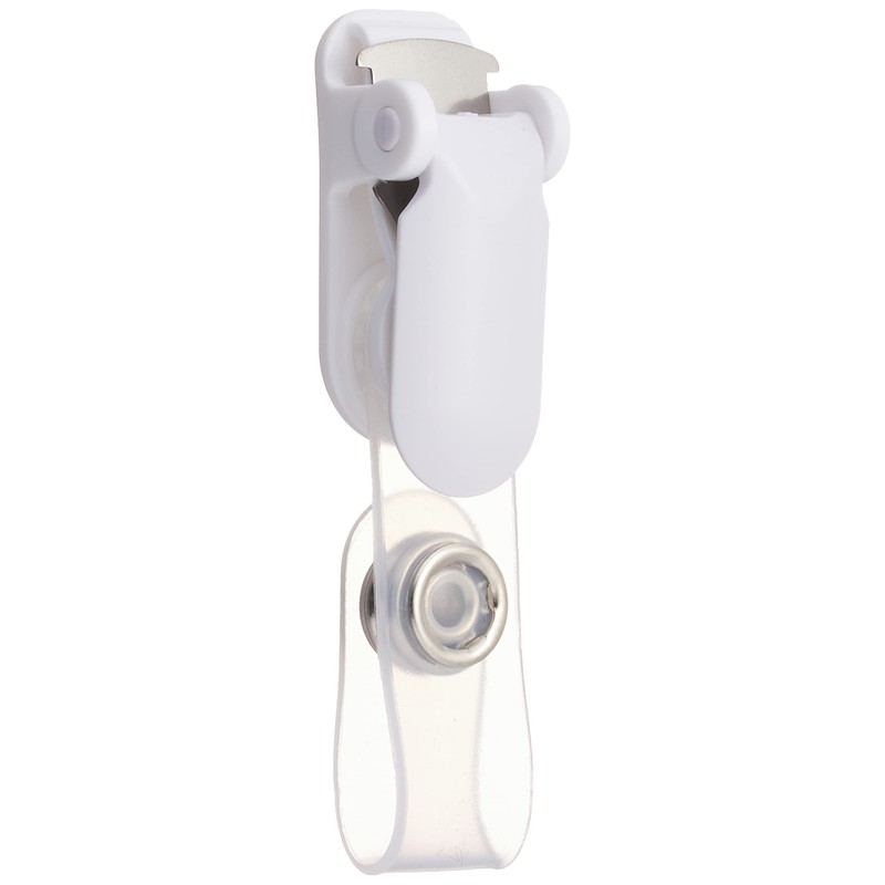 Nippon Chuko Band Clip, White, 4 Pieces, SNB13, Craft Supplies,