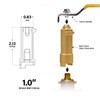 Midline Valve 4UVGZ Ball Valve Stem Extension for 3/4 in.